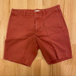J.Crew Men’s Chino Shorts, Orange